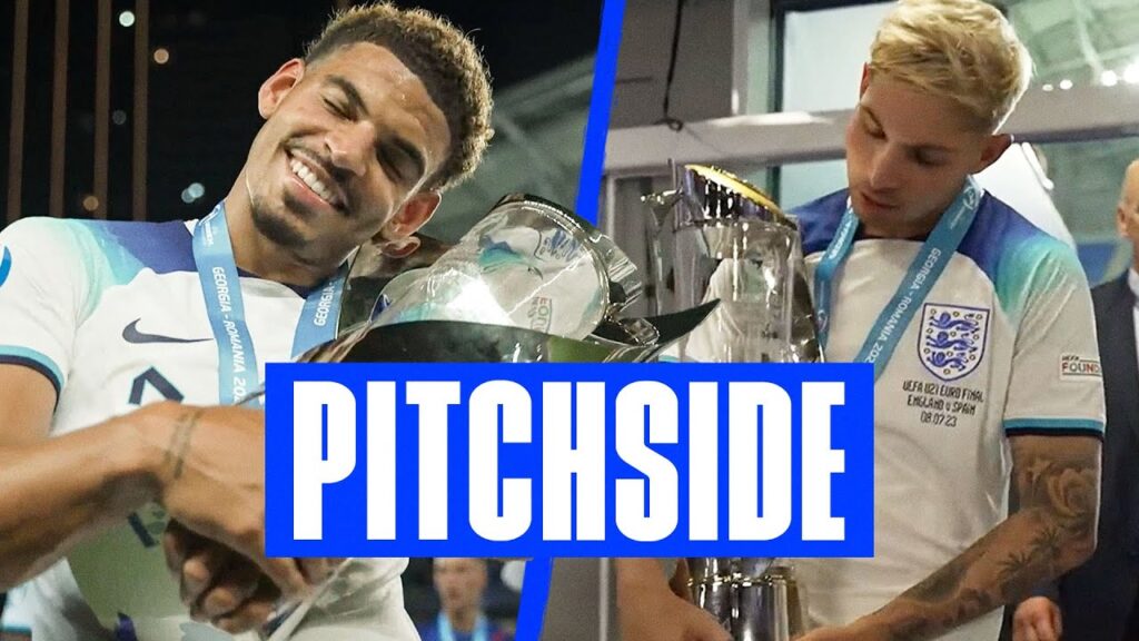 Go Inside The Dressing Room As England U21’s Crowned European CHAMPIONS! π | Pitchside Go Inside The Dressing Room As England U21's Crowned European CHAMPIONS! π | Pitchside