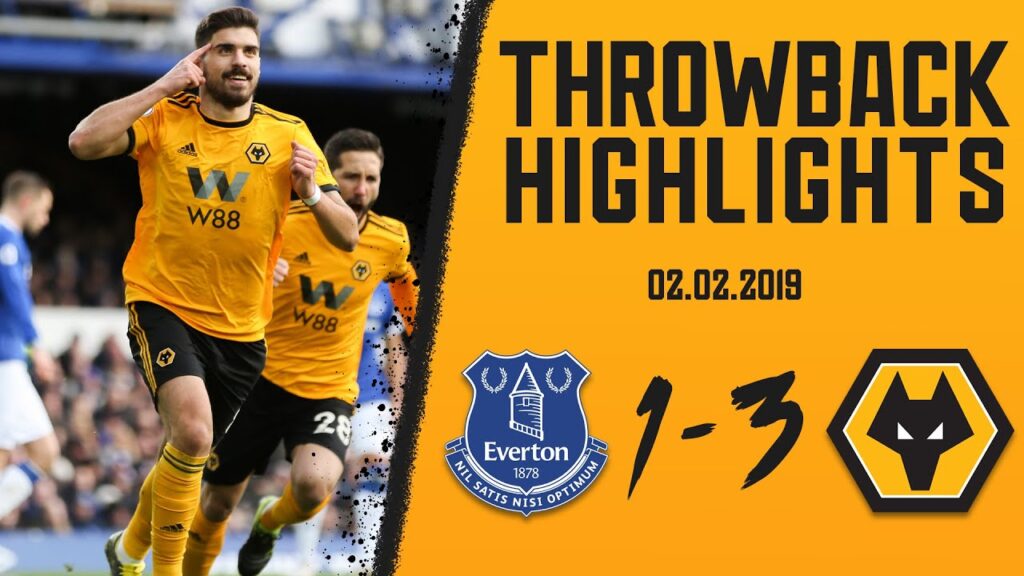 Neves, Jimenez, Dendoncker | Everton 1-3 Wolves | 2019 Throwback highlights