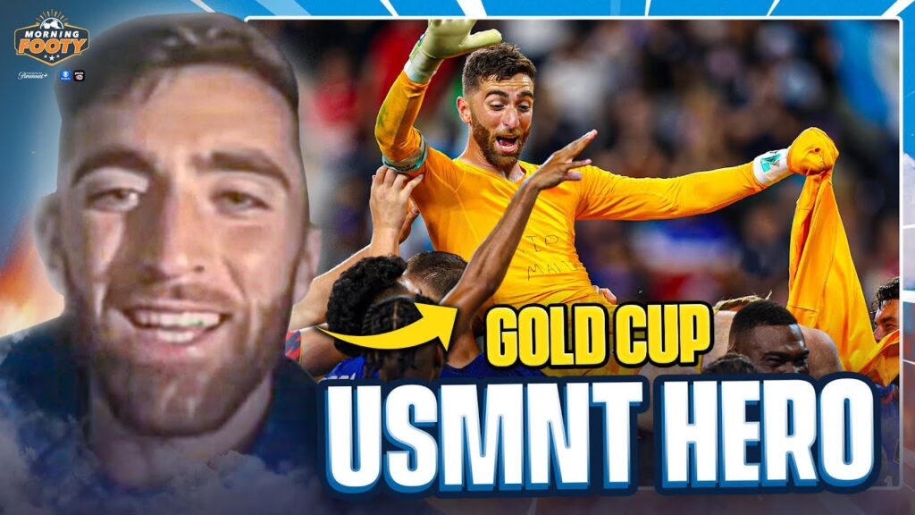 USMNT Gold Cup hero Matt Turner reveals why he's so good at saving penalties! 💪