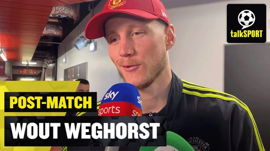 "I am capable of scoring goals." ⚽ Wout Weghorst Post-Match Man United 2-1 Barcelona | ©UEFA 2023