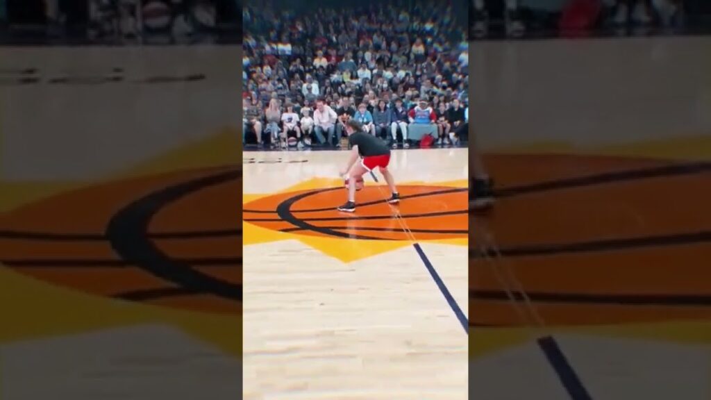 Liv Harness vs Harlem Globetrotters 😨 #shorts