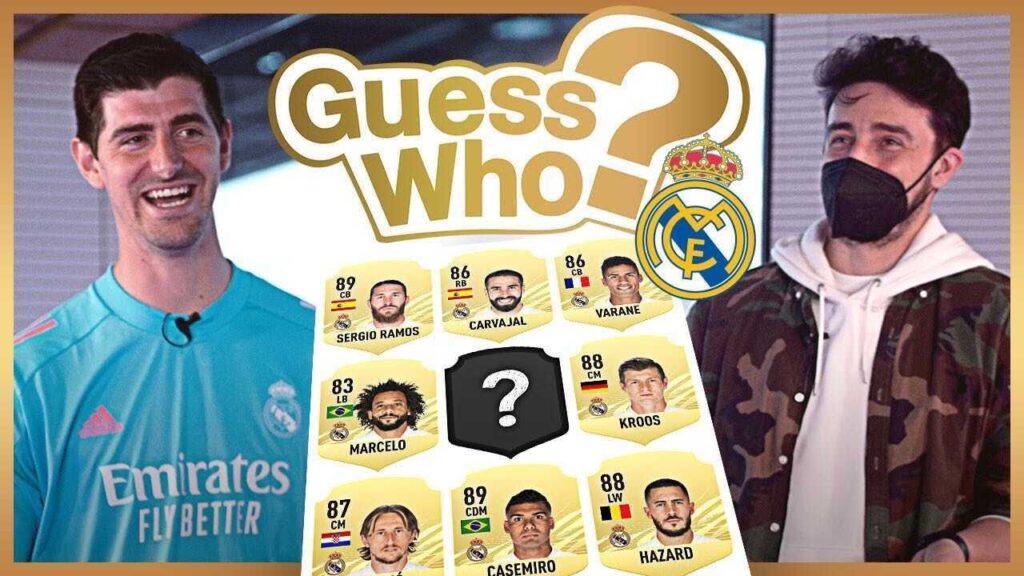 COURTOIS: "Is it ZIDANE?" | GUESS WHO? x EA SPORTS