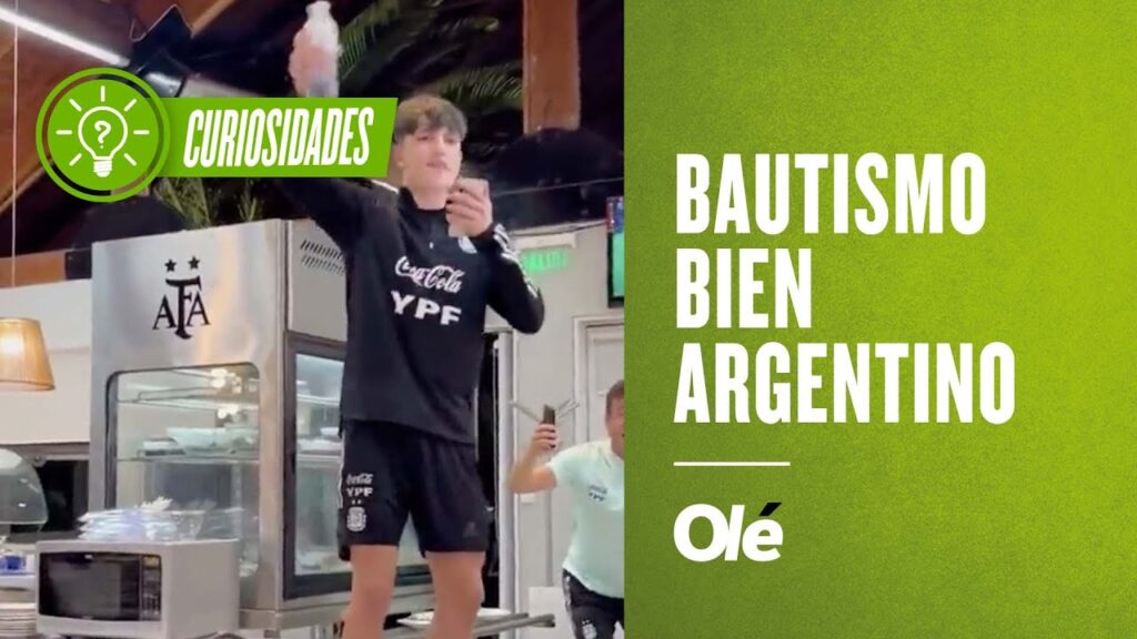 Garnacho tuvo su bienvenida en la Selección