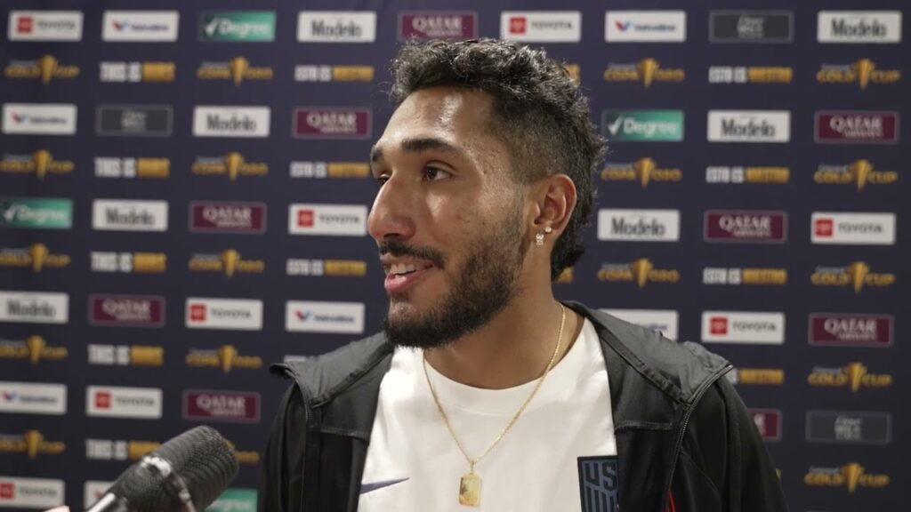 USMNT forward Jesús Ferreira postgame; Team USA beat Trinidad & Tobago USMNT forward Jesús Ferreira postgame; Team USA beat Trinidad & Tobago