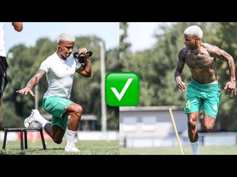 Admirez la forme physique incroyable de Ismail Jakobs avec le maillot du Sénégal