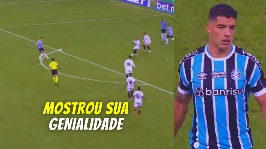 SUÁREZ QUASE MARCOU DO MEIO-CAMPO | Luis Suárez vs Botafogo