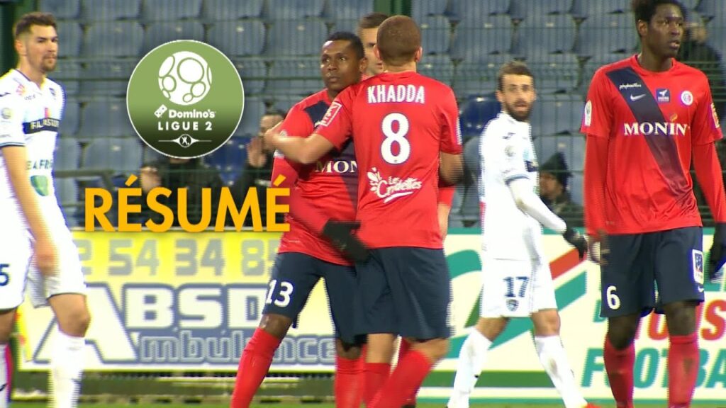Châteauroux - Havre AC ( 2-1 ) - Résumé - (LBC - HAC) / 2017-18