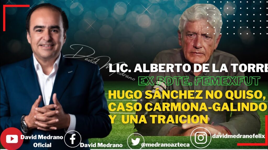 🟢🔥LA VERDAD DEL CASO CARMONA-GALINDO|Lic. Alberto De la Torre con DAVID MEDRANO🔥