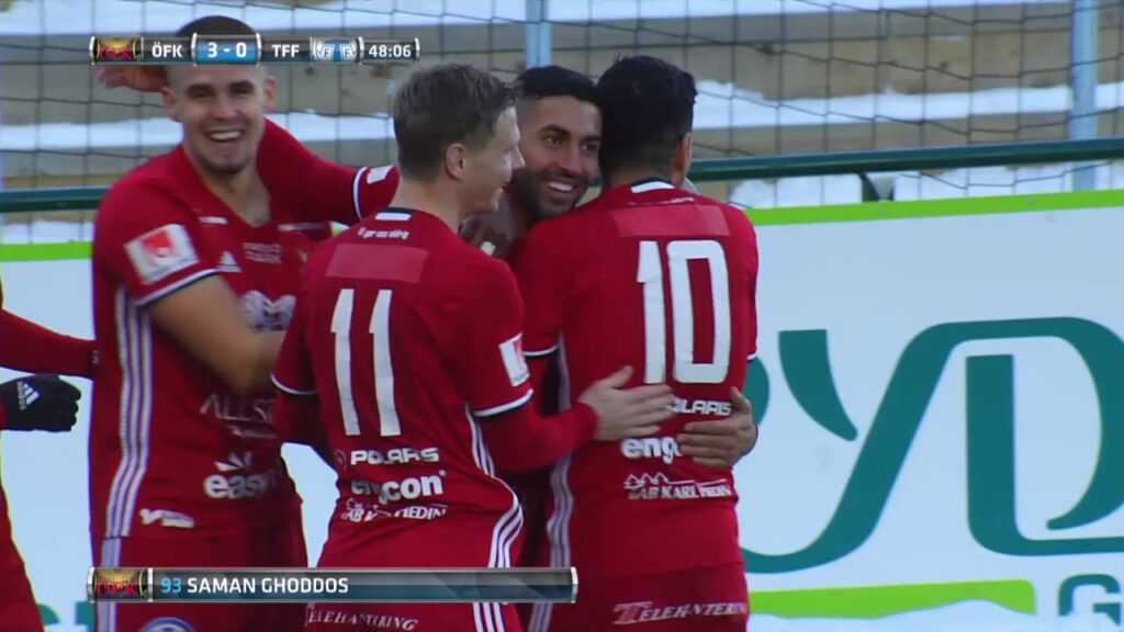 Höjdpunkter: ÖFK till cupsemi efter säker seger - Ghoddos med konstmål. - TV4 Sport