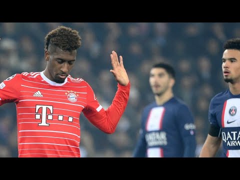 Kingsley Coman Skills & Goal vs PSG | UCL 1st Leg