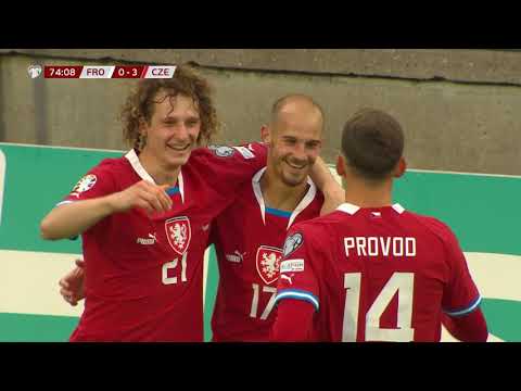 Kvalifikace EURO 2024: Faerské ostrovy - Česko 0:3