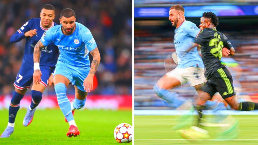 Kyle Walker Speed But He Get Increasingly Faster