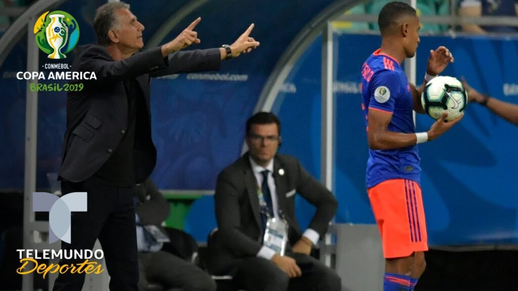 Carlos Queiroz alabó el carácter de jugadores de Colombia ante Argentina | Telemundo Deportes