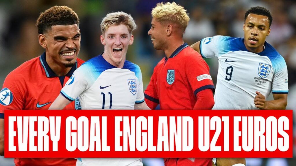 Every Goal From England U21's European Championship 🏆| UEFA Under-21 Euros 2022-23