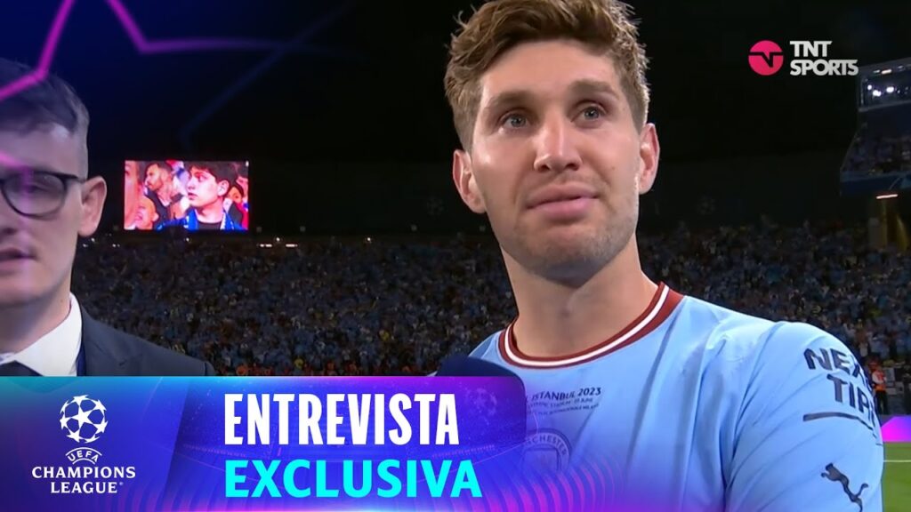 STONES DÁ ENTREVISTA EMOCIONADO APÓS TÍTULO DA CHAMPIONS LEAGUE COM O CITY! - ENTREVISTA EXCLUSIVA