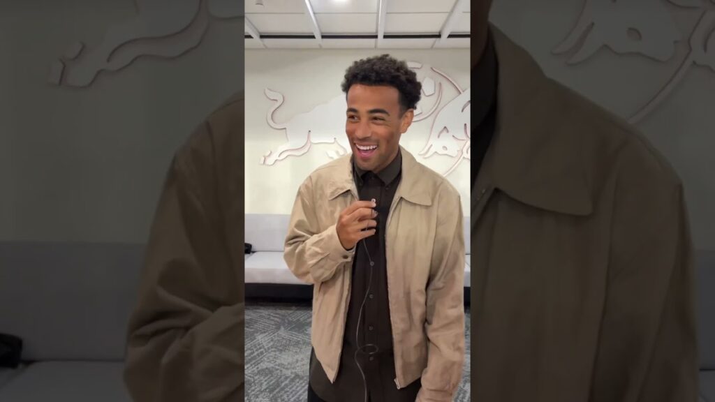 Tyler Adams back at Red Bull Arena to answer some questions 🔍 #mls #soccer #usmnt #soccershorts