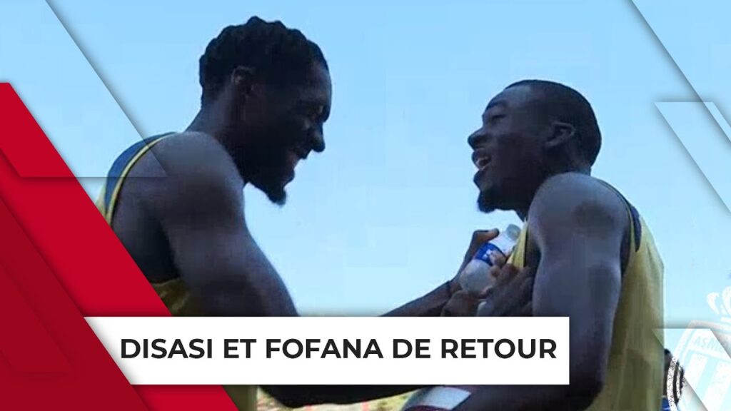 Axel Disasi et Youssouf Fofana de retour à l'entrainement