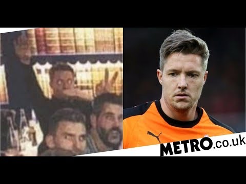 Crystal Palace goalkeeper Wayne Hennessey denies Nazi salute