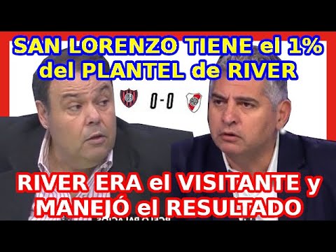 PALACIOS LE PEGABA a RIVER y FARINELLA le TAPÓ la BOCA