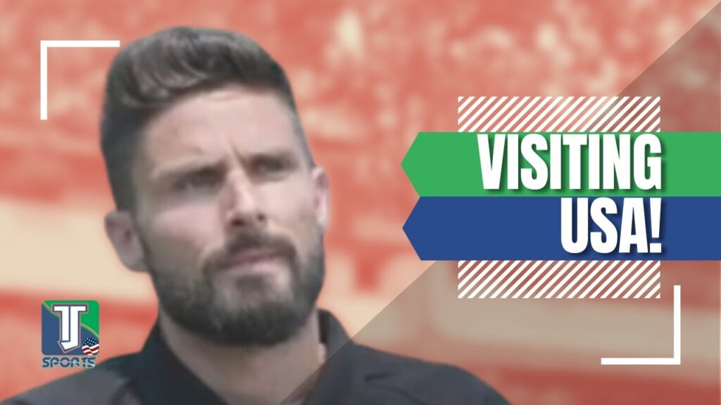 Olivier Giroud REACTS to AC Milan VISITING LA and Las Vegas in the Soccer Champions Tour