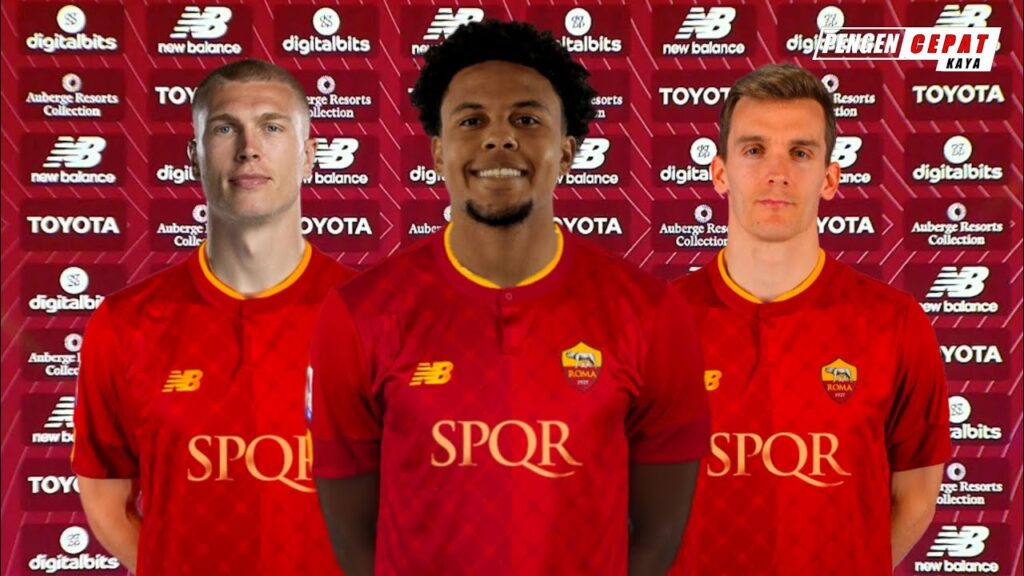 TIGA PEMAIN LEEDS UNITED BERGABUNG KE AS ROMA🔥 McKennie 🔥Kristensen 🔥 Llorente