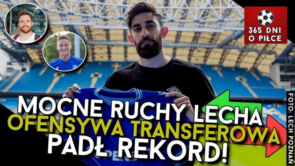 ALI GOLIZADEH nowym piłkarzem LECHA POZNAŃ | Ofensywa TRANSFEROWA "Kolejorza" | REKORD EKSTRAKLASY!