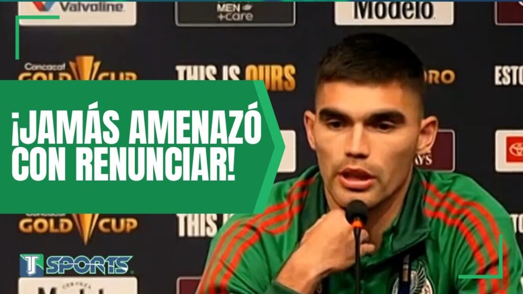 ¡ACLARA sus EXIGENCIAS! Johan Vásquez: Yo NUNDA DIJE que QUERÍA ABANDONAR a la Selección Mexicana ¡ACLARA sus EXIGENCIAS! Johan Vásquez: Yo NUNDA DIJE que QUERÍA ABANDONAR a la Selección Mexicana