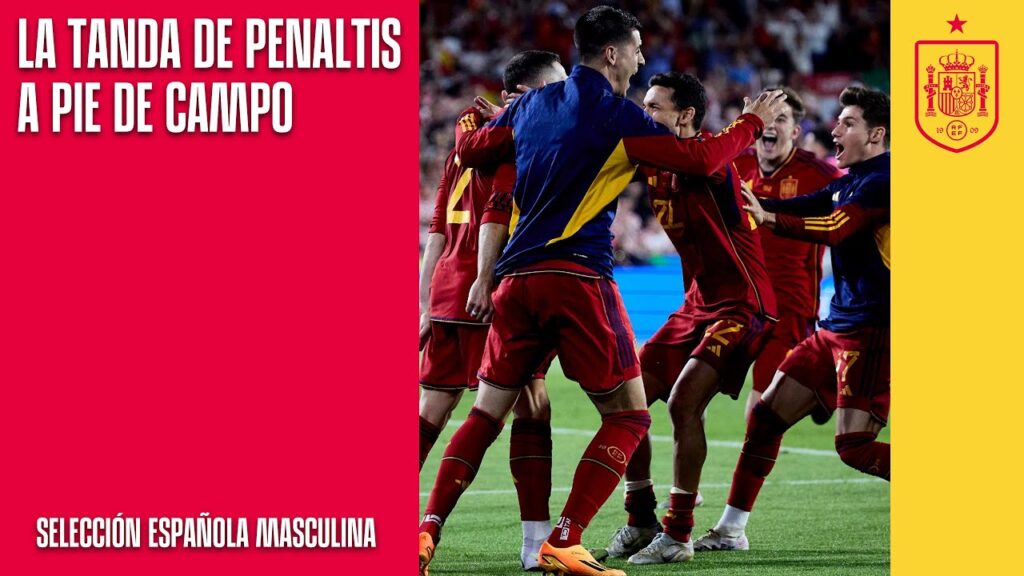Revive a pie de de campo la tanda de penaltis que nos dio la Nations League | 🔴 SEFUTBOL