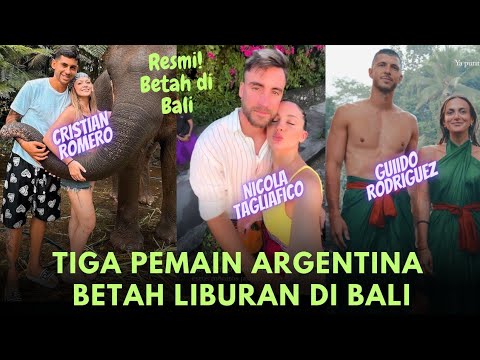 Tiga Pemain Argentina Betah Liburan Di Bali | Football