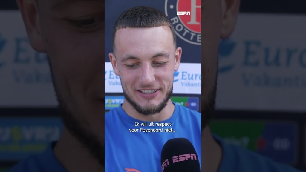 👀 JUSTIN BIJLOW lacht na vraag over MANCHESTER UNITED...