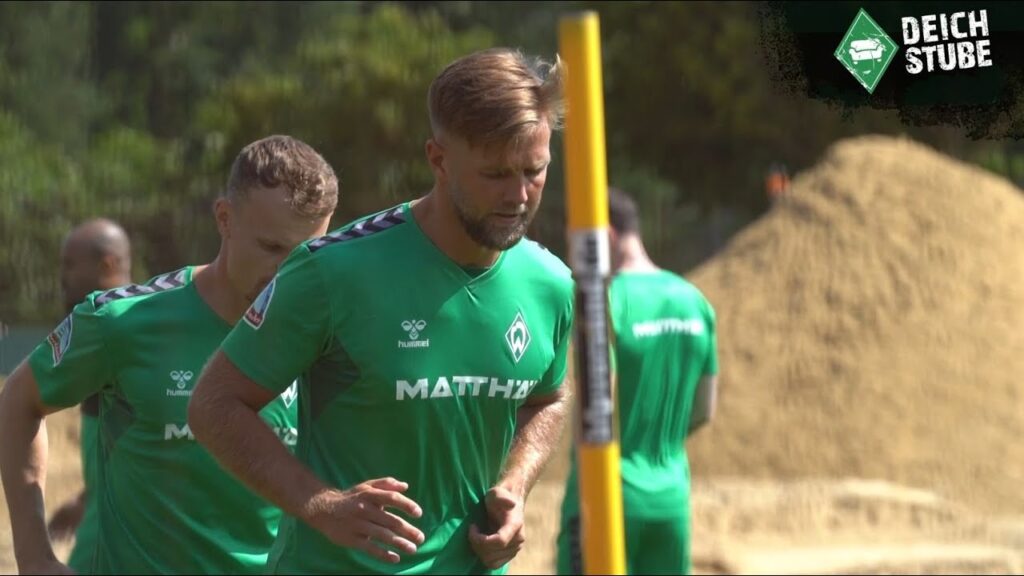 Werder-Training: Niclas Füllkrug wieder dabei, Justin Njinmah schmeißt den Turbo an