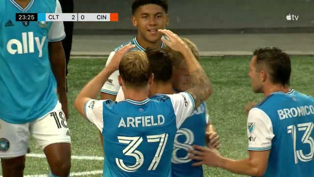 Karol Swiderski Second Goal - Charlotte FC vs FC Cincinnati 2-0