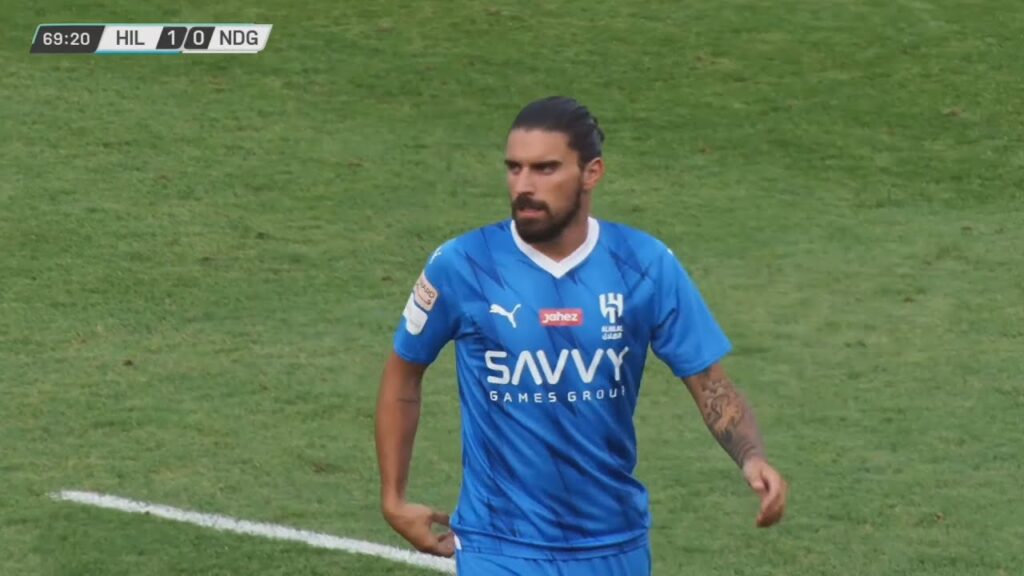 Ruben Neves Al Hilal DEBUT vs Gorica 2023/24 🔵⚪