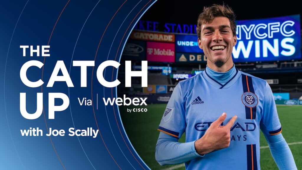 "I'd love to come back [to NYCFC] one day." | The Catch-Up via Webex by Cisco with Joe Scally