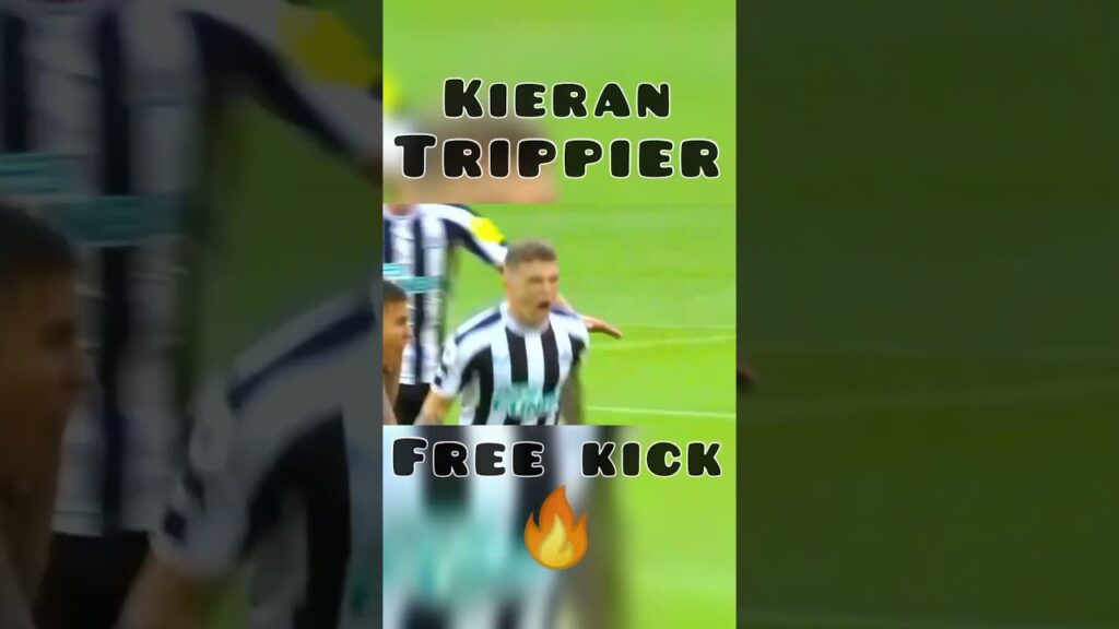 "Unbelievable Free Kick by Kieran Trippier!"#shorts #newcastleunited #tripper