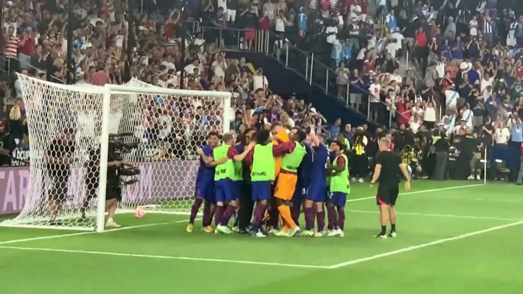 Matt Turner final penalty and Fan gets Tackled as USMNT wins vs Canada Live in Cincinnati