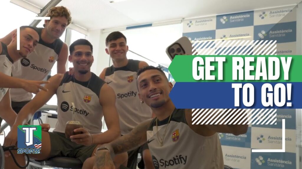 Sergiño Dest WANTS to earn a PLACE at FC Barcelona during FIRST TRAINING SESSION