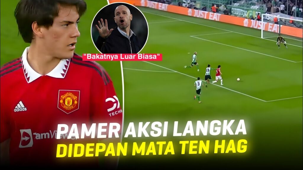 TEN HAG AUTO TEPUK TANGAN‼️Lihat Cara Fecundo Pellistri Bayar Kepercayaan Ten Hag Saat vs Real Betis