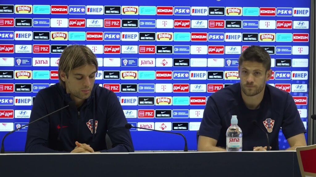 Konferencija za medije s Andrejem Kramarićem i Bornom Sosom