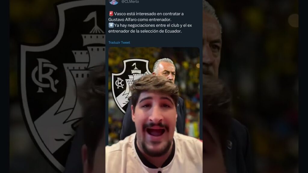 GUSTAVO ALFARO NO VASCO DA GAMA?