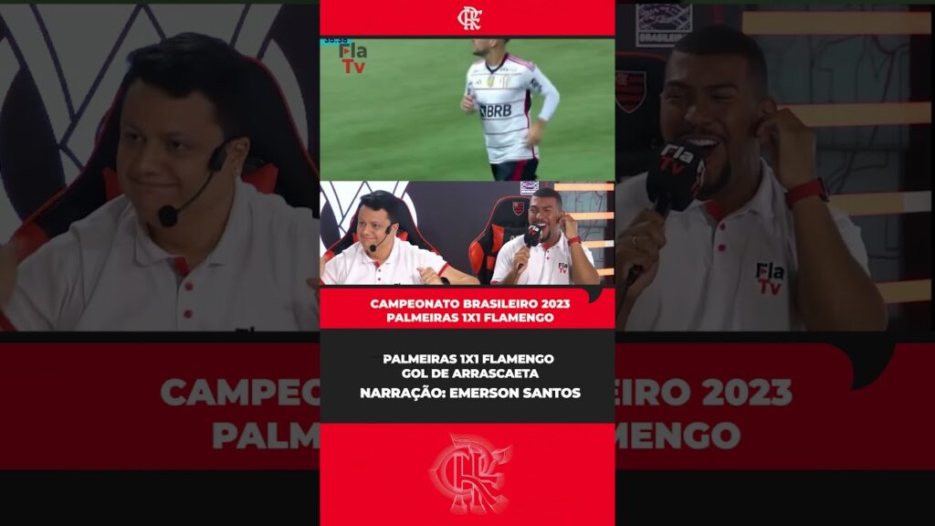 Confira o gol de Arrascaeta no jogo contra o Palmeiras, válido pelo Campeonato Brasileiro.