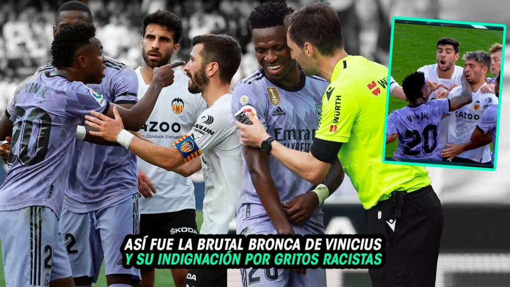 Así FUE la TREMENDA BRONCA de VINICIUS y su EXPULSIÓN ante el VALENCIA, ANCELOTTI  contra la LIGA