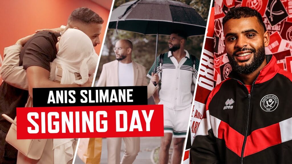 Anis Slimane | Behind the Blades | Signing Day with Sheffield United Anis Slimane | Behind the Blades | Signing Day with Sheffield United