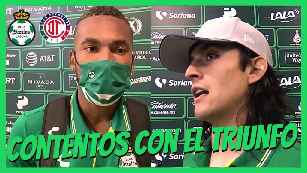 ▶️ Carlos Acevedo y Ayrton Preciado 🔴 Santos 3-1 Toluca⚽ Jornada 15 Guardianes 2021 Liga BBVA MX