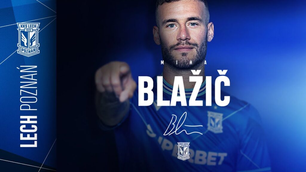 NEWS | Miha Blažič nowym zawodnikiem Lecha Poznań