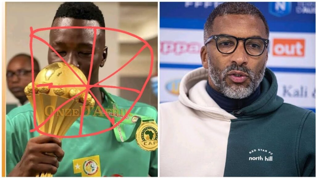 coupe de  gueule Habib Beye dans le match  Sénégal vs Brésil sur Pape Gueye …