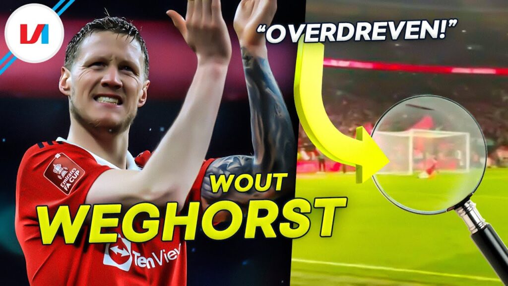 Wout WEGHORST rent als een IDIOOT over het veld: UNITED dankzij hem naar de finale