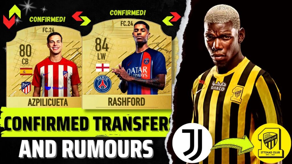 ALL CONFIRMED TRANSFERS SUMMER 2023!๐๐ฅ fT. Rashford, Azpilicueta, Paul Pogba…. ALL CONFIRMED TRANSFERS SUMMER 2023!๐๐ฅ fT. Rashford, Azpilicueta, Paul Pogba....