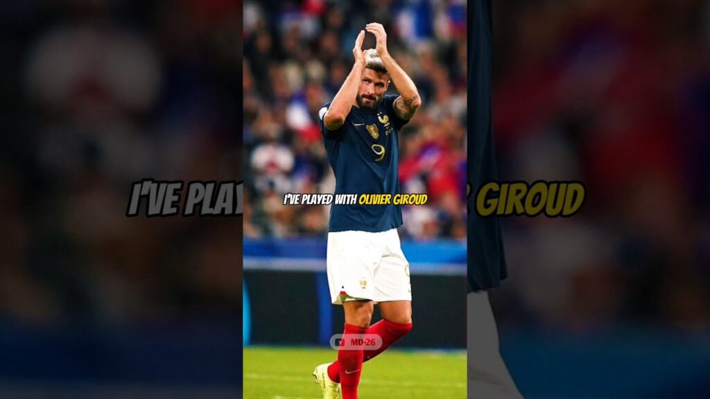 Guess the Football Player | I've played with Olivier Giroud #shorts #footballquiz #shortquiz