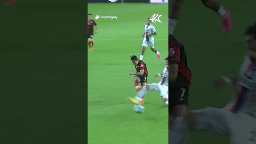 여유 한 잔 하면서 넣은 중거리 골ㄷㄷ #나상호 #shorts